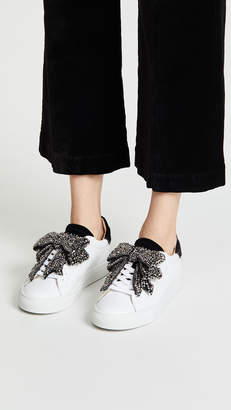 D.A.T.E Newman Bow Strass Sneakers