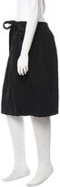 Thumbnail for your product : Dries Van Noten Black Knee-Length Skirt