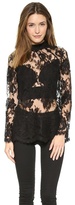 Thumbnail for your product : Zimmermann Racer Lace Blouse