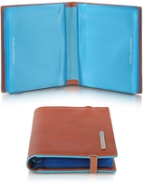Thumbnail for your product : Piquadro Blue Square Pocket Credit Card Holder