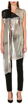 Thumbnail for your product : Chalayan Panelled silk-lurex dress