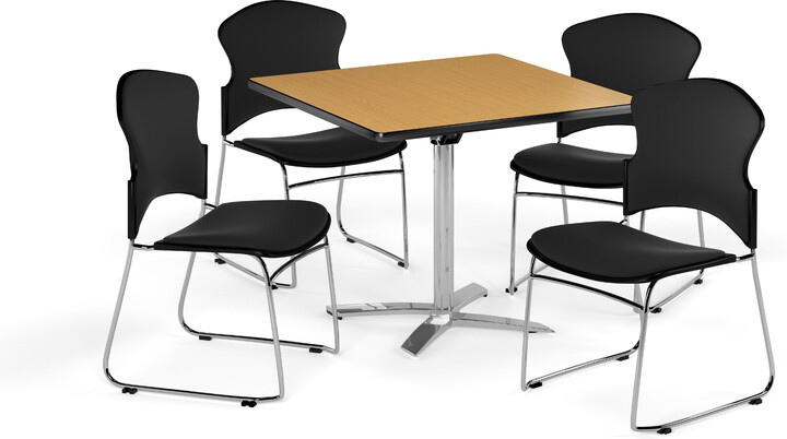 OFM PKG - BREAK ROOM - KFT42SQ-OAK / 310-F-805 OFMPKGBRK0400016 Carton Qty:1