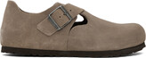 Thumbnail for your product : Birkenstock Taupe Regular London Clogs