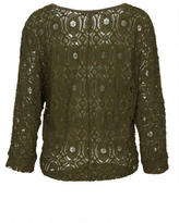 Thumbnail for your product : Delia's Allover Lace Long-Sleeve