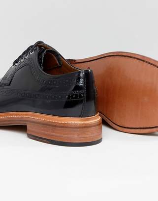 Grenson Sid Derby Wing Tip Brogue Shoes