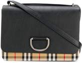 Thumbnail for your product : Burberry foldover checked shoulder bag