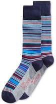 Thumbnail for your product : Alfani Men's Variegated Stripe Socks, Created for Macy's