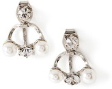 Thumbnail for your product : Forever 21 rhinestone faux pearl ear jackets
