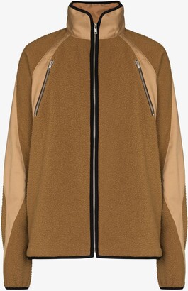 RANRA Panelled Fleece Jacket - ShopStyle
