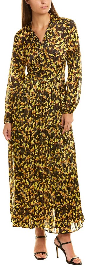 front open maxi dress