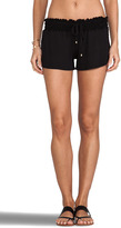 Thumbnail for your product : Vitamin A Nouvel Mesh Inset Shorts