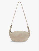 Thumbnail for your product : The White Company Buckled suede sling bag