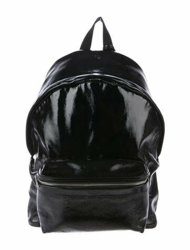 patent leather backpack