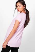 Thumbnail for your product : boohoo Maternity Siobhan Love Is All You Need Slogan T-Shirt