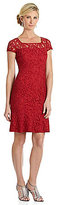 Thumbnail for your product : Adrianna Papell Lace Trumpet Skirt Dress
