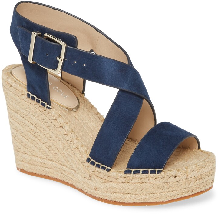 Cole New York Olivia Espadrille Wedge Platform Sandal ShopStyle