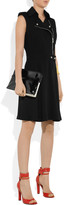 Thumbnail for your product : Karl Lagerfeld Paris Donna crepe biker dress
