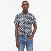 Thumbnail for your product : J.Crew Slim short-sleeve linen shirt in print