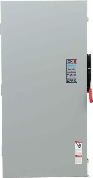 Siemens General Duty 400 Amp 240-Volt 3-Pole Indoor Fusible Safety Switch