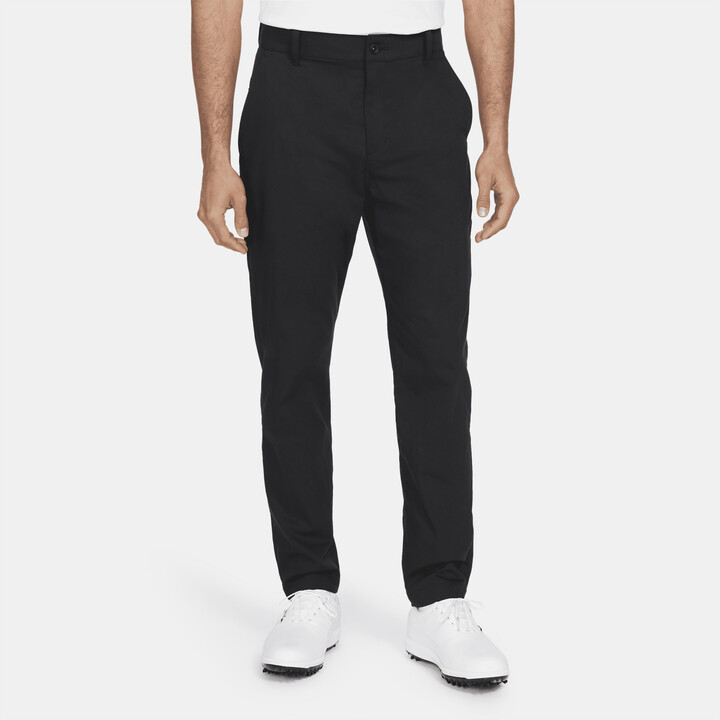 Nike Men's DriFIT UV SlimFit Golf Chino Pants in Black ShopStyle