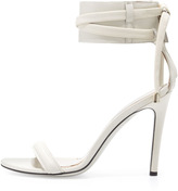 Thumbnail for your product : Jason Wu d'Orsay Ankle-Wrap Sandal, Dove Gray