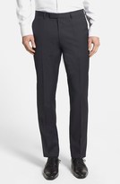Thumbnail for your product : HUGO BOSS 'Sharp' Flat Front Check Trousers