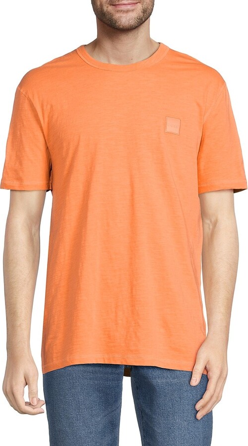 HUGO BOSS Men's Orange T-shirts | ShopStyle