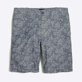 Thumbnail for your product : J.Crew 9" floral flex chambray Gramercy short