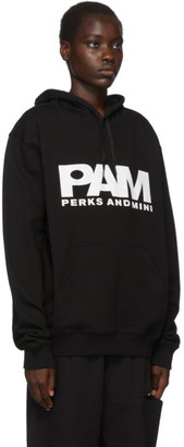 Perks And Mini Black Logo Unisex Hoodie