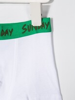 Thumbnail for your product : Stella McCartney Kids Sunday waist boxers