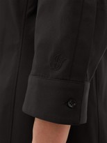 Thumbnail for your product : Jil Sander Saturday P.m. Band-collar Cotton Shirt - Black