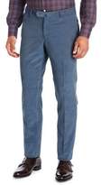 Thumbnail for your product : Isaia Corduroy Flat-Front Trousers, Blue