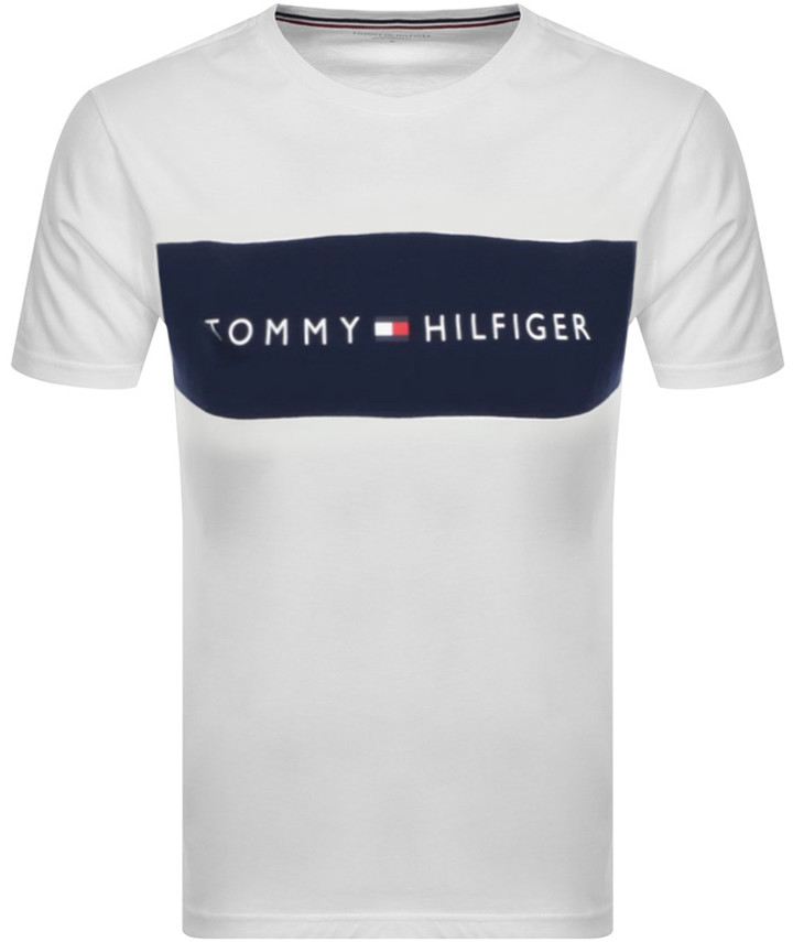 tommy hilfiger white tee shirt