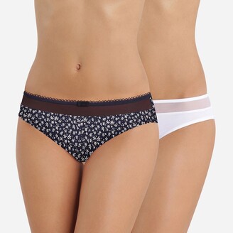 Dim Pack of 2 Generous Classic Knickers