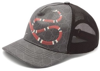 kingsnake print gg supreme baseball hat