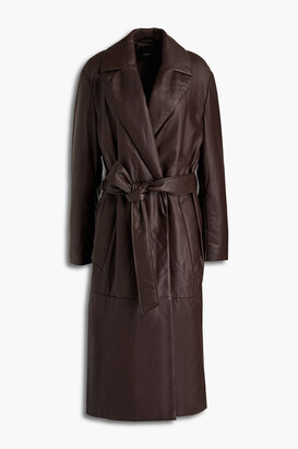 Joseph Cola belted leather coat