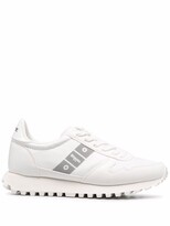 Thumbnail for your product : Blauer Tape-Print Low-Top Sneakers