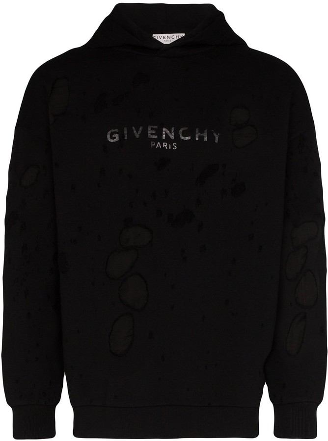 givenchy paris black sweatshirt