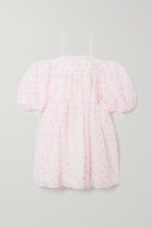 Thumbnail for your product : Cecilie Bahnsen Bethanny Cold-shoulder Organza-jacquard Dress