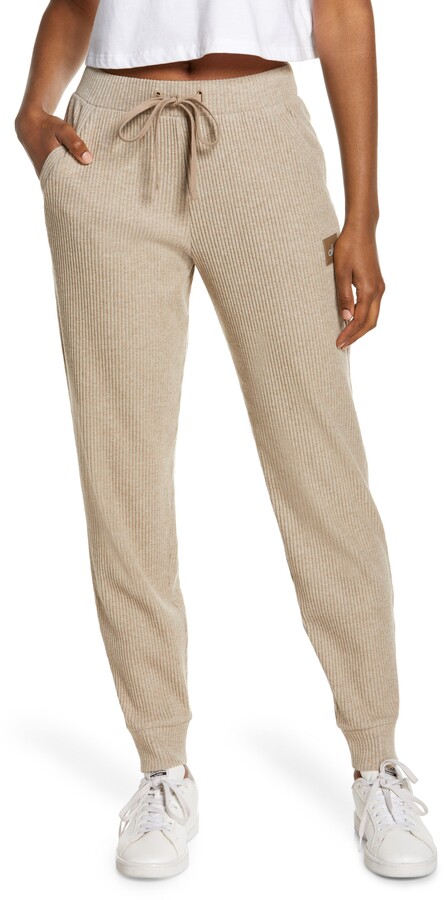 Alo Muse Ribbed High Waist Sweatpants