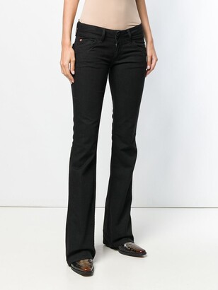 Hudson Low Rise Flared Jeans