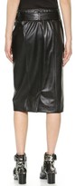 Thumbnail for your product : Jason Wu Textured Leather Motorcycle Pencil Skirt