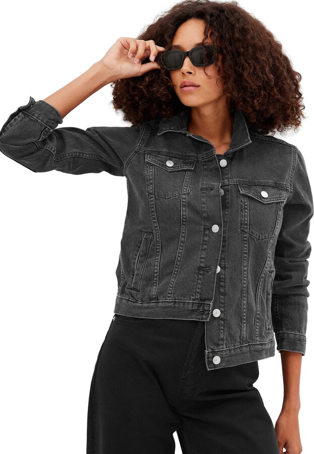 Gap womens Icon Denim Jacket - ShopStyle