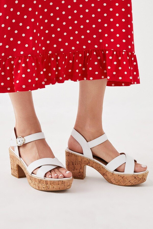 cross platform sandals
