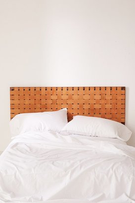 Urban Outfitters Alda Woven Leather Headboard