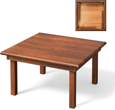 Winado Square Wood Folding Coffee Table