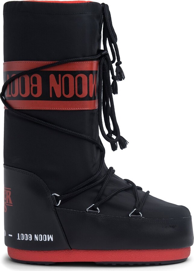 Moon Boot Upside Down Icon High Vines boots ShopStyle