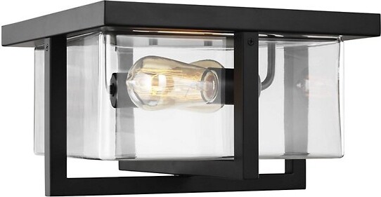 Generation Lighting Mitte Flushmount Light in Clear