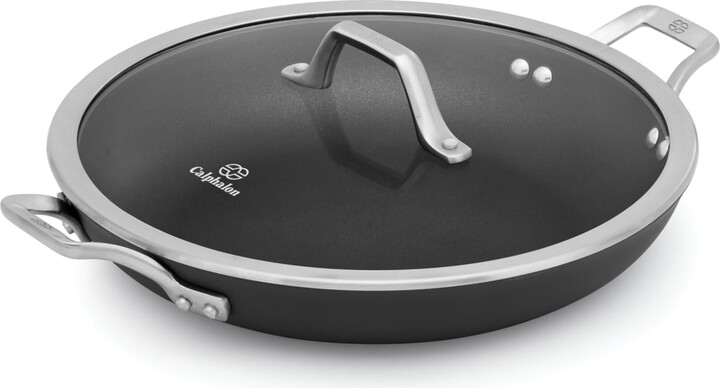 Calphalon Signature Nonstick 12" Everyday Pan with Cover