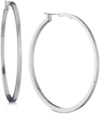 DKNY 2" Thin Hoop Earrings, Created for Macy's
